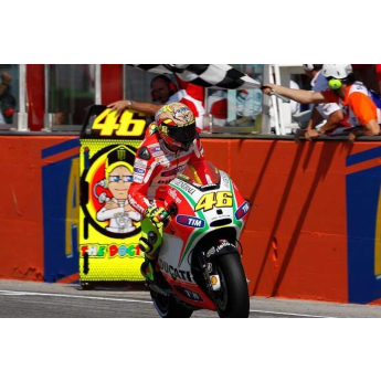 Modely aut a motorek model přilby 1:5 MotoGP Valentino Rossi Misano Misano 2012