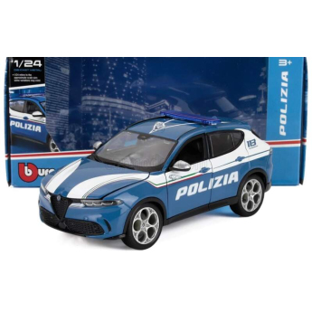 Modely aut a motorek model 1/24 Alfa Romeo Tonale Polizia