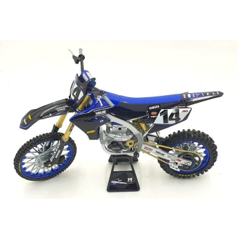 Modely aut a motorek model 1/12 YAMAHA YZ 450 F N.14 DYLAN FERRANDIS