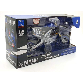 Modely aut a motorek model 1/12 YAMAHA YZ 450 F N.14 DYLAN FERRANDIS