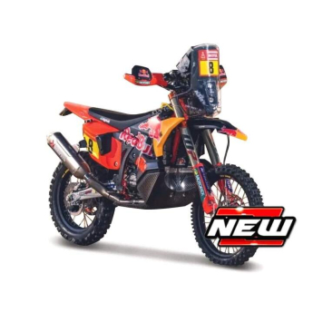 Modely aut a motorek model 1/6 450 Rally Dakar 2024 Toby Price nr.8
