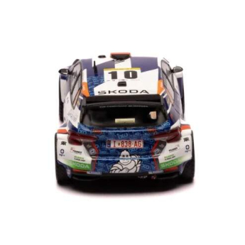 Modely aut a motorek model 1/43 Škoda Fabia Rally2 - Barum Rally 2024 #10 S.Wagner - J.Hain