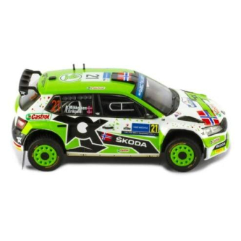 Modely aut a motorek model 1/43 Fabia Rally2 EVO #21 A.Mikkelsen - T.Eriksen Rally Estonia 2022