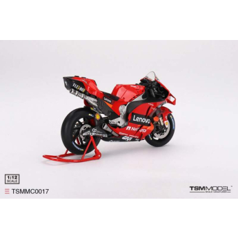 Modely aut a motorek model 1/12 TSM MotoGP - Ducati Desmosedici Jack Miller GP22 #43 2022