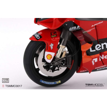 Modely aut a motorek model 1/12 TSM MotoGP - Ducati Desmosedici Jack Miller GP22 #43 2022