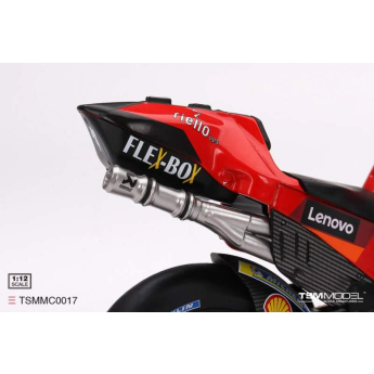 Modely aut a motorek model 1/12 TSM MotoGP - Ducati Desmosedici Jack Miller GP22 #43 2022
