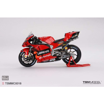 Modely aut a motorek model 1/12 TSM MotoGP - Ducati Desmosedici Francesco Bagnaia GP22 #63 2022