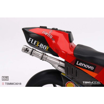 Modely aut a motorek model 1/12 TSM MotoGP - Ducati Desmosedici Francesco Bagnaia GP22 #63 2022