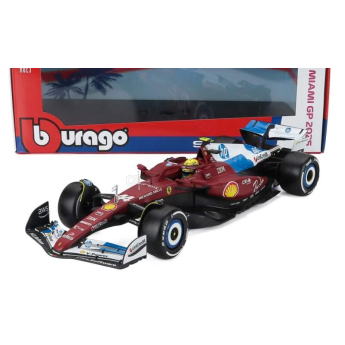 Modely aut a motorek model 1/18 Scuderia Ferrari SF-25 Lewis Hamilton #44 Miami GP