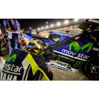 Modely aut a motorek model přilby 1:5 MotoGP Valentino Rossi season 2014