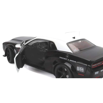 Modely aut a motorek model 1/18 Dodge Challenger DEMON POLICE
