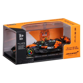 Modely aut a motorek model 1/43 McLaren F1 MCL39 2025 Lando Norris #4 Signature