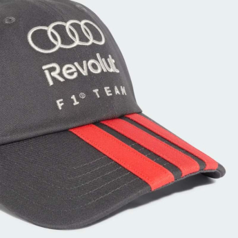Audi F1 čepice baseballová kšiltovka DNA 3-Stripes grey F1 Team 2026