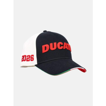 Ducati Corse čepice baseballová kšiltovka 100th years multicolor