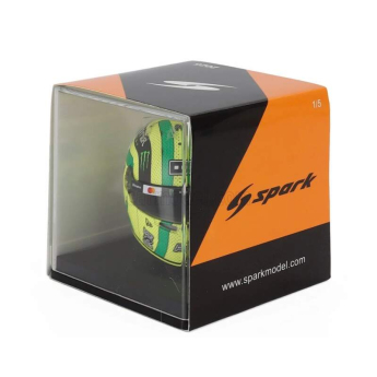 Modely aut a motorek model přilby 1:5 Lando Norris USA GP F1 2025