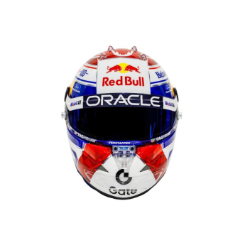 Modely aut a motorek model přilby 1/2 Max Verstappen 2026