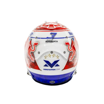 Modely aut a motorek model přilby 1/2 Max Verstappen 2026