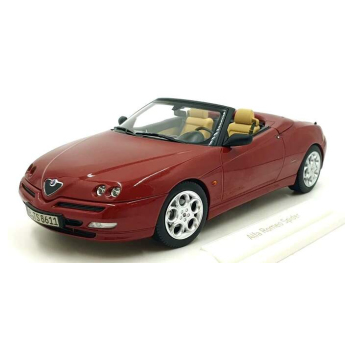 Modely aut a motorek model 1/18 Alfa Romeo Spider 1999 red