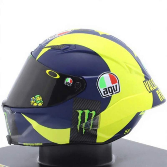 Modely aut a motorek model přilby 1:5 MotoGP Valentino Rossi season 2019