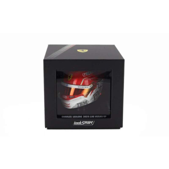 Modely aut a motorek model přilby 1:5 Charles Leclerc - SF Las Vegas 2025
