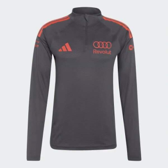 Audi F1 pánská mikina 1/4 Zip mechanic grey F1 Team 2026