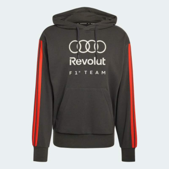 Audi F1 pánská mikina s kapucí DNA grey F1 Team 2026