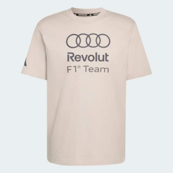 Audi F1 pánské tričko DNA Graphic beige F1 Team 2026