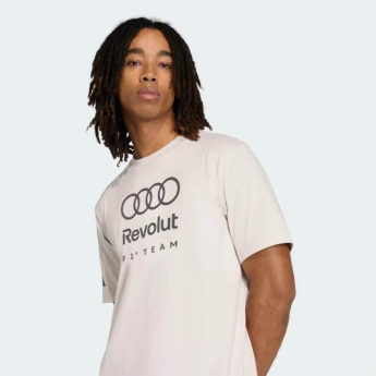Audi F1 pánské tričko DNA Graphic beige F1 Team 2026