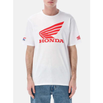 HRC Honda pánské tričko with a large white logo - S 2026