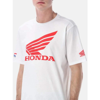 HRC Honda pánské tričko with a large white logo - S 2026