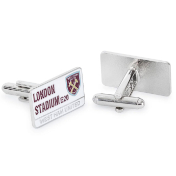 West Ham United manžetové knoflíčky Street Sign Cufflinks