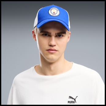 Manchester City čepice baseballová kšiltovka King Trucker blue