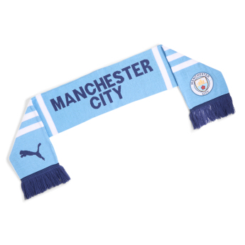 Manchester City zimní šála Essential blue