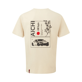 Toyota Gazoo Racing pánské tričko Aichi beige 2026