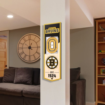 Boston Bruins cedule na zeď NHL Banner na stěnu W Sports Stadium Logo