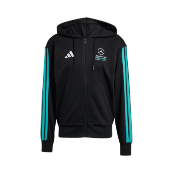 Mercedes AMG Petronas pánská mikina s kapucí DNA black F1 Team 2026