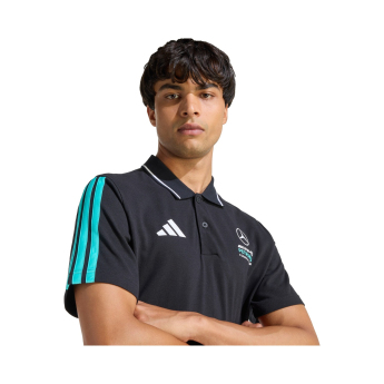 Mercedes AMG Petronas pánské polo tričko DNA black F1 Team 2026