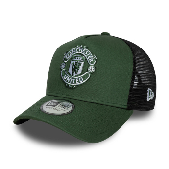 Manchester United čepice baseballová kšiltovka 9Forty Trucker green