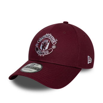 Manchester United čepice baseballová kšiltovka 9Forty Seasonal burgundy