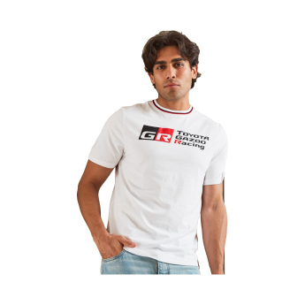 Toyota Gazoo Racing pánské tričko Large Logo white 2026