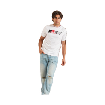 Toyota Gazoo Racing pánské tričko Large Logo white 2026