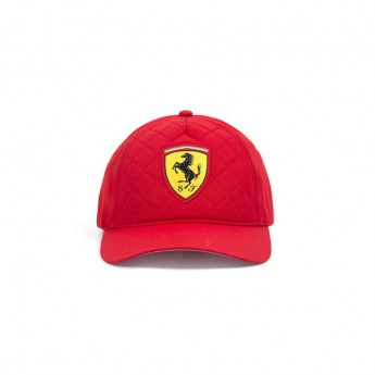 Ferrari čepice baseballová kšiltovka red Quilt F1 Team 2018