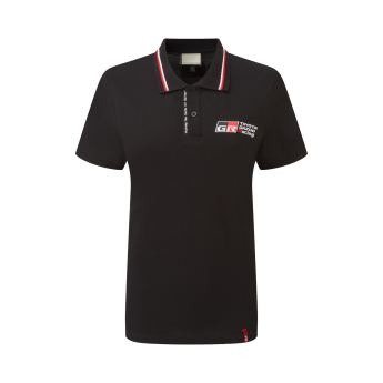 Toyota Gazoo Racing dámské polo tričko Logo black GR 2026
