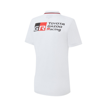 Toyota Gazoo Racing dámské polo tričko Badge white GR 2026