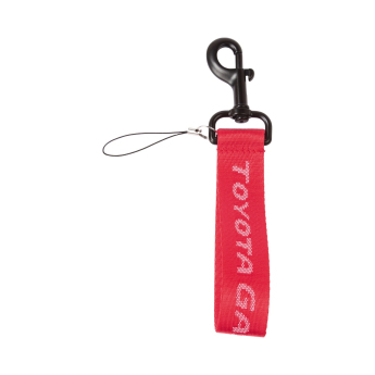 Toyota Gazoo Racing přívěšek na klíče Strap red GR 2026