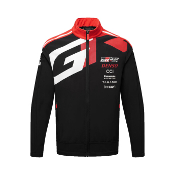 Toyota Gazoo Racing pánská bunda softshell redblack WRT 2026