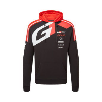 Toyota Gazoo Racing pánská mikina s kapucí redblack WRT 2026