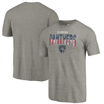 Florida Panthers pánské tričko grey Freedom Tri-Blend