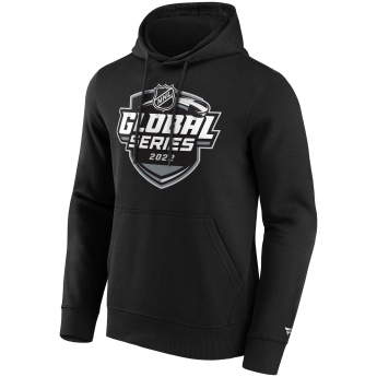 NHL produkty pánská mikina s kapucí Global Series 2022 Primary Logo Graphic