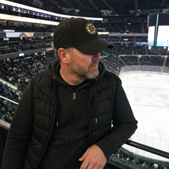 Boston Bruins čepice baseballová kšiltovka Basic black